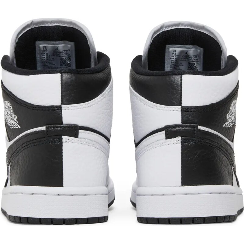 Air Jordan Jordan 1 Mid Split Black White (W)