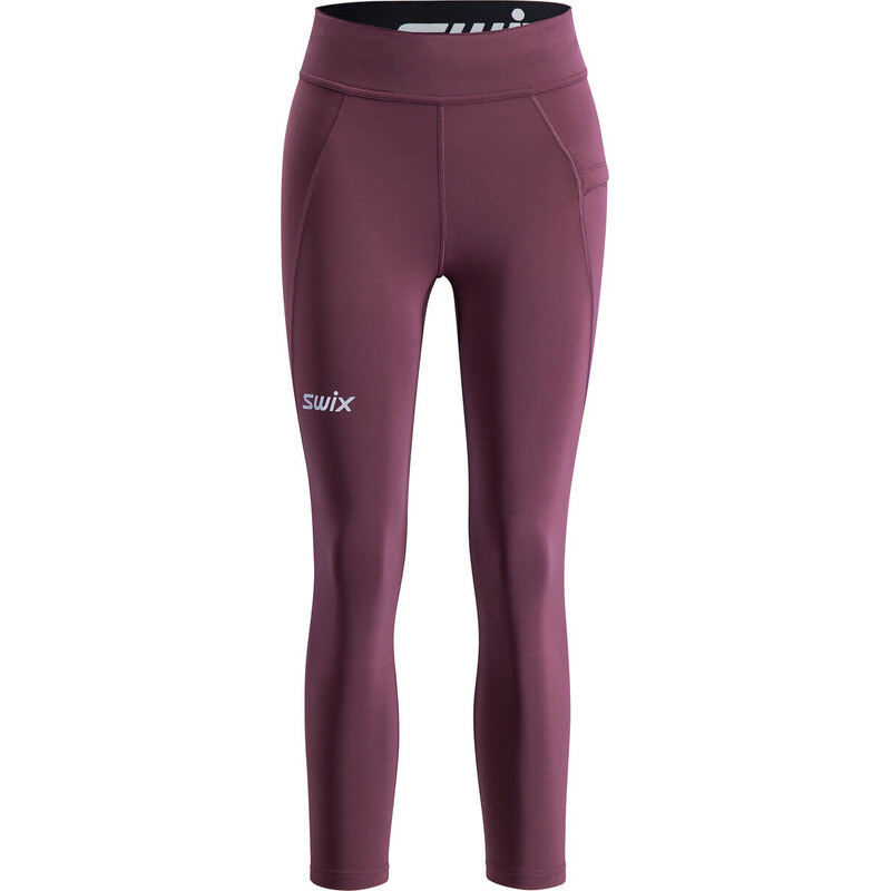 Dámské běžecké kalhoty Swix Pace High Waist Cropped Tights W 112444094