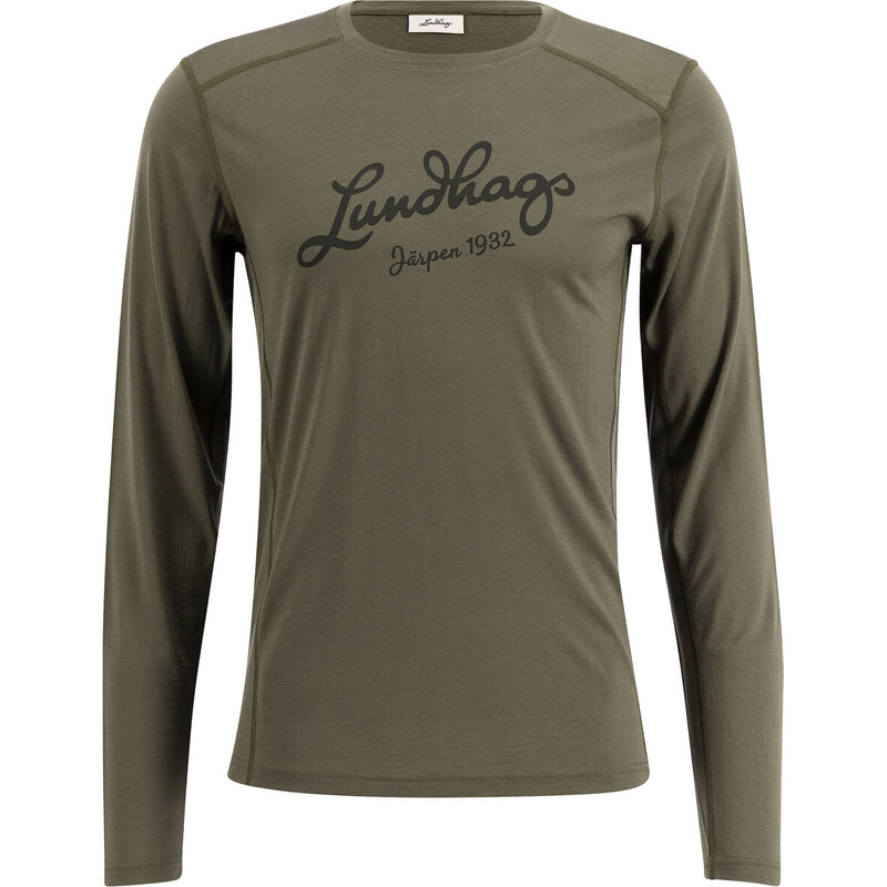 Pánské triko Lundhags Fulu Merino Longsleeve T-Shirt M
