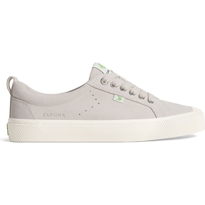 Pánské volnočasové boty Cariuma OCA Low Vintage White Suede