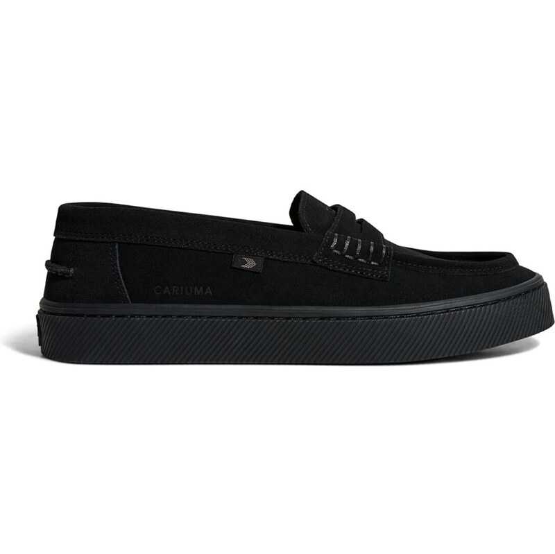Pánské volnočasové boty Cariuma CAJU Loafer All Black Suede