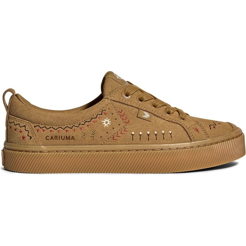 Dámské volnočasové boty Cariuma OCA Low All Camel Suede