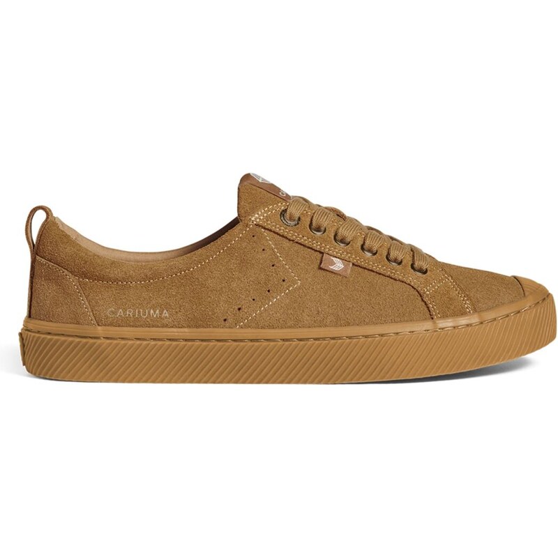 Dámské volnočasové boty Cariuma OCA Low All Camel Suede Sneaker