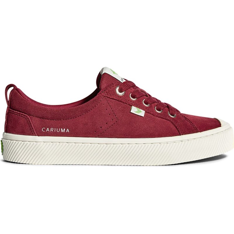 Dámské volnočasové boty Cariuma OCA Low Cabernet Suede Sneaker 114800363