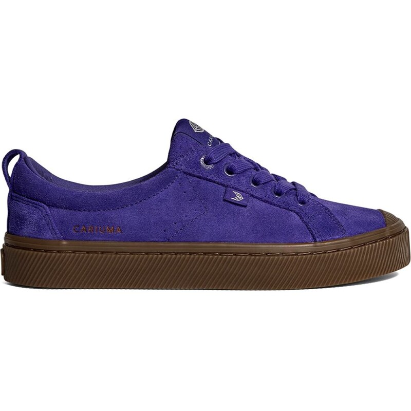 Dámské volnočasové boty Cariuma OCA Low Gum Purple Suede Sneaker 115634773