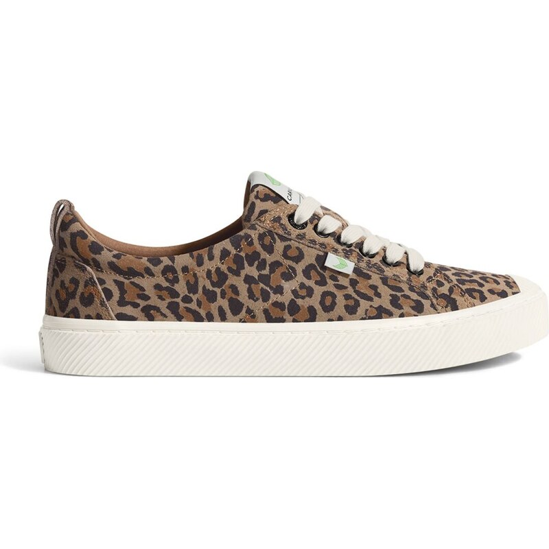 Pánské volnočasové boty Cariuma OCA Low Leopard Print Suede