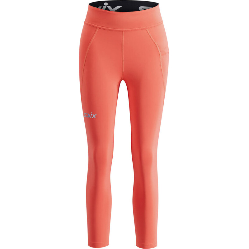Dámské běžecké kalhoty Swix Pace High Waist Cropped Tights W 112445630
