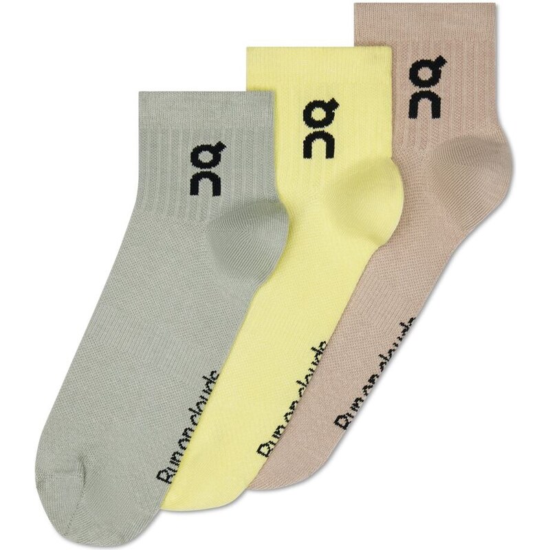 Ponožky On Logo Sock Mid 3-pack