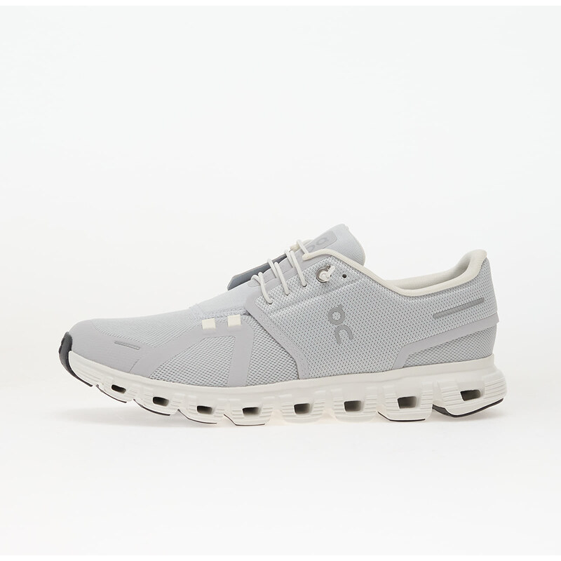 On M Cloud 6 Wide Glacier/ White