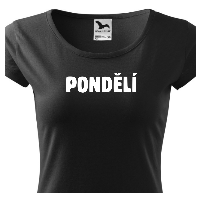 Fenomeno Set 7 dámských triček Pondělí - Neděle