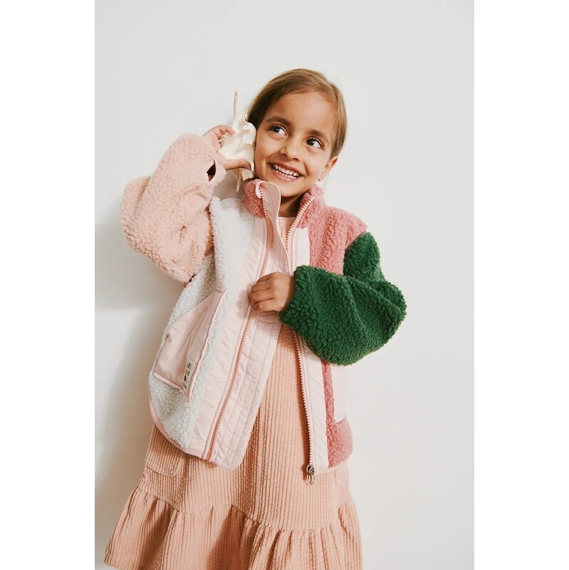 Dětská bunda Liewood Noam Pile Jacket 112512546