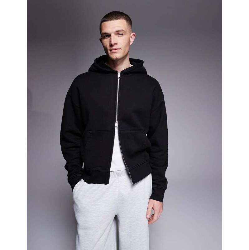 4505 Icon Rest Day heavyweight 440gsm cotton zip up oversized hoodie 112461654