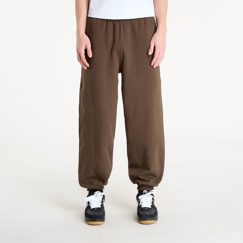 Tepláky Nike Solo Swoosh Mens Cuffed Fleece Pants Dark Hazel/