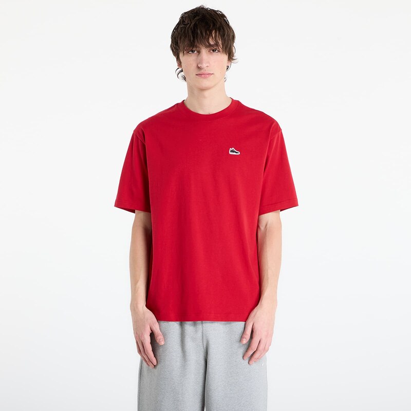 Tričko Jordan Mens Sneaker Patch T-Shirt Gym Red XL
