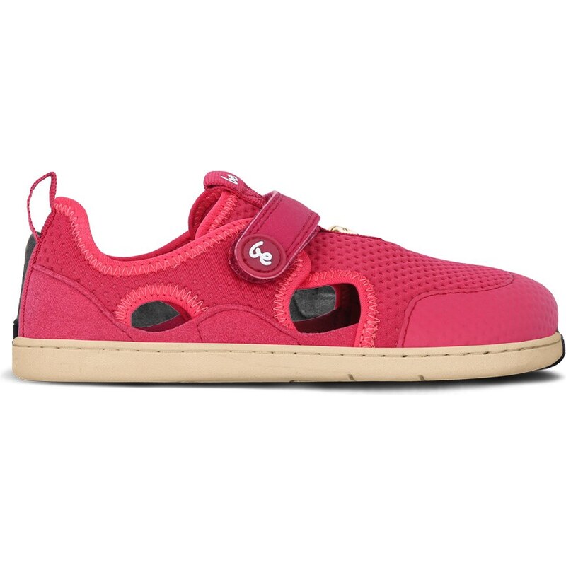 Be Lenka Dětské barefoot sandály Zest Preschool - Berry