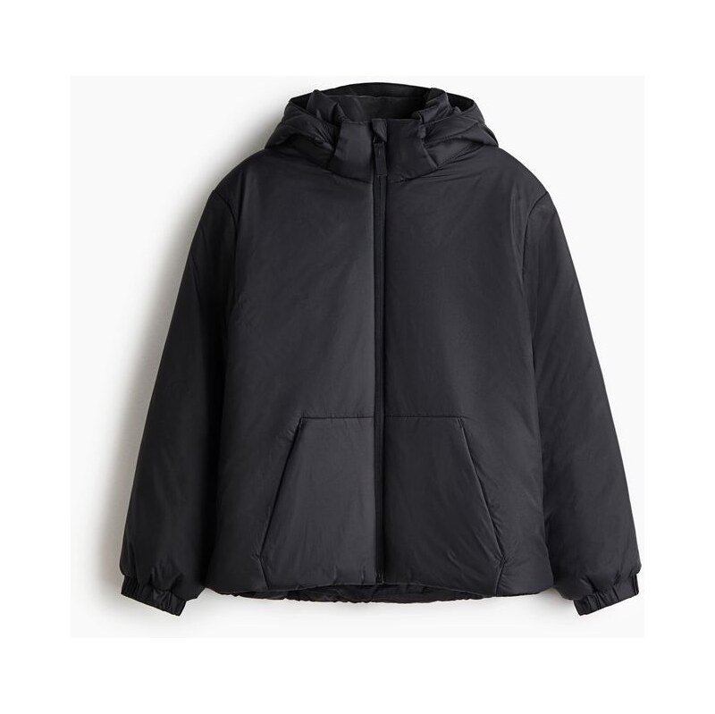H&M - Vatovaná sportovní bunda - Černá