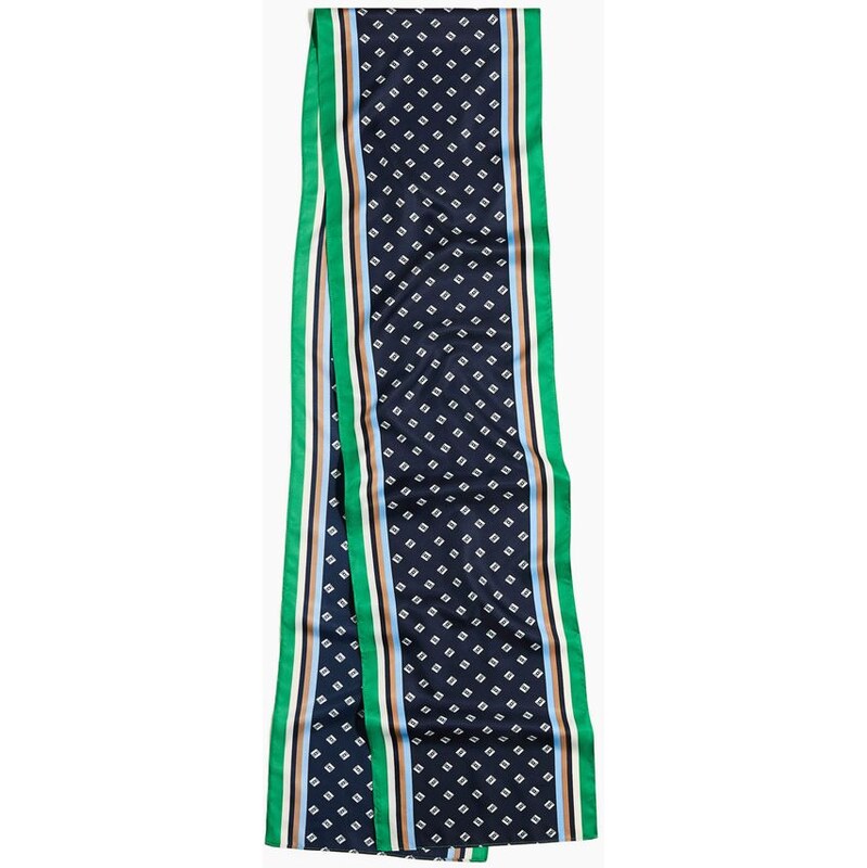 H&M - Šáls potiskem - modrá 112467424