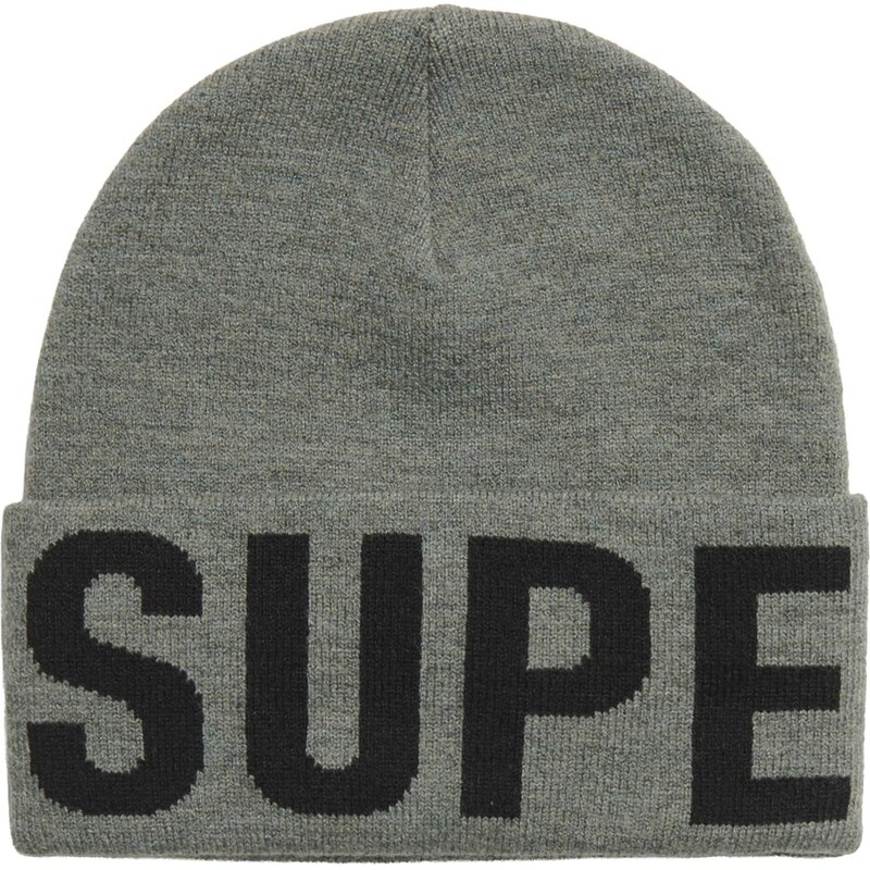 Superdry & Co Čepice šedá / černá