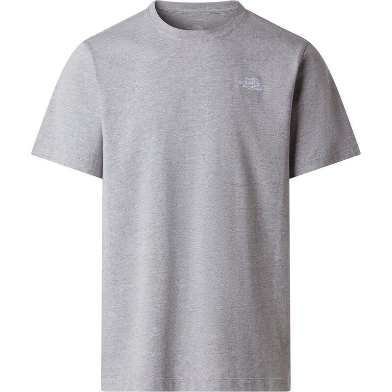 THE NORTH FACE Tričko Evolution Simple Dome šedá / bílá