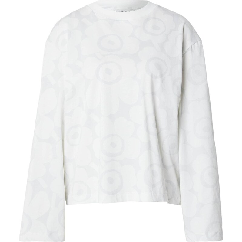Marimekko Tričko VALKEA světle šedá / bílá 112468830