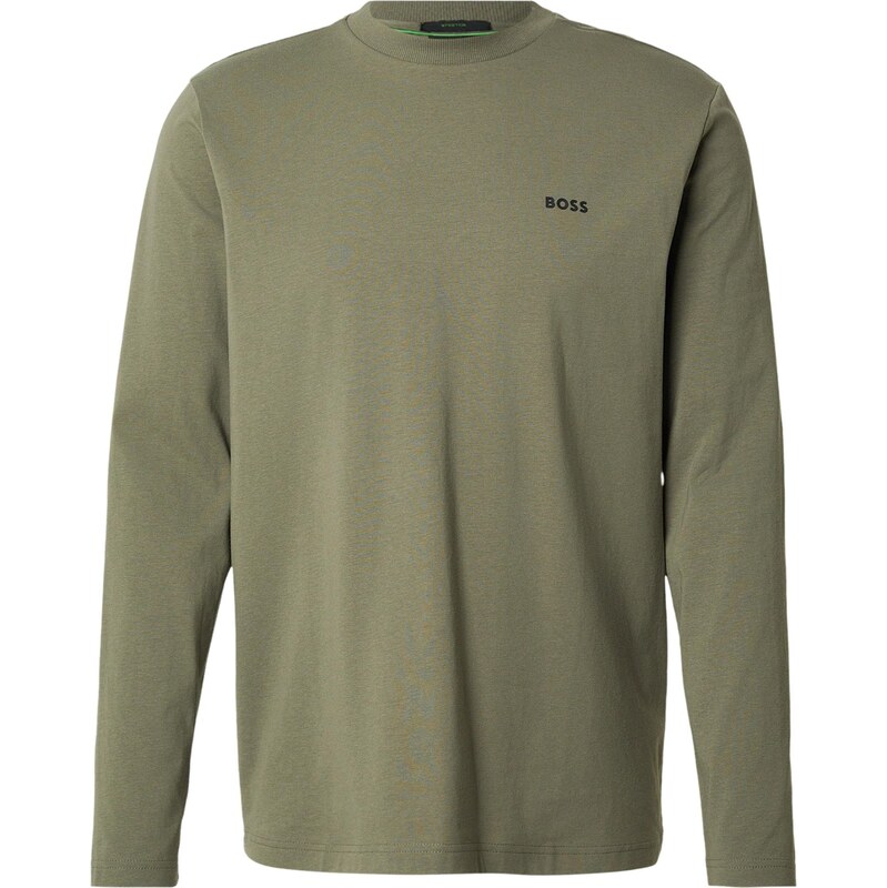 BOSS Tričko khaki