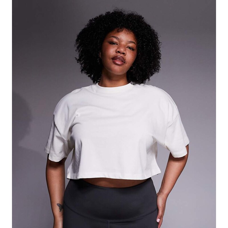 4505 Curve Icon heavyweight cotton cropped t-shirt with quick dry 115567843
