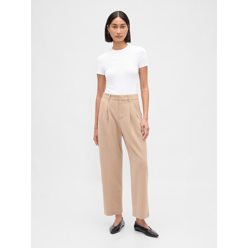 Dámské kalhoty GAP 365 Twill Taper 112561119