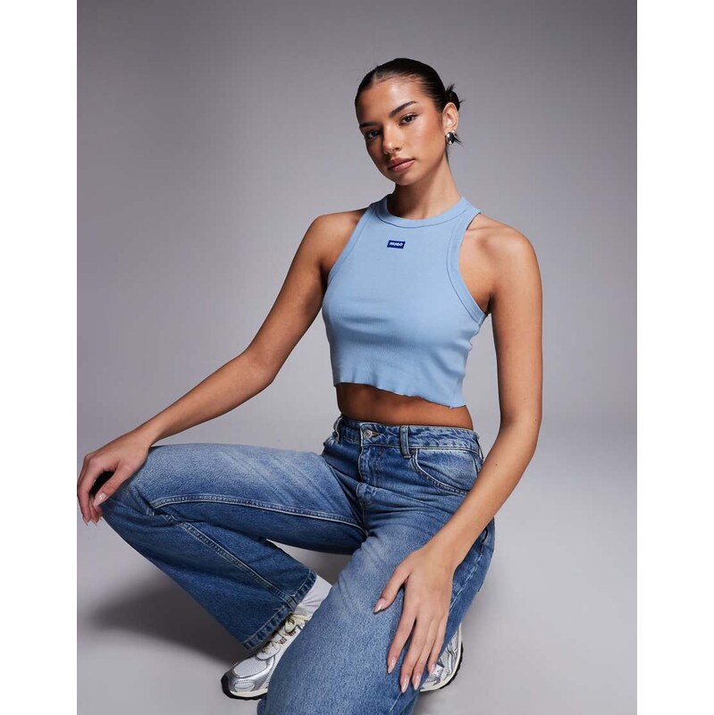 HUGO BLUE baby tank in blue 112478374