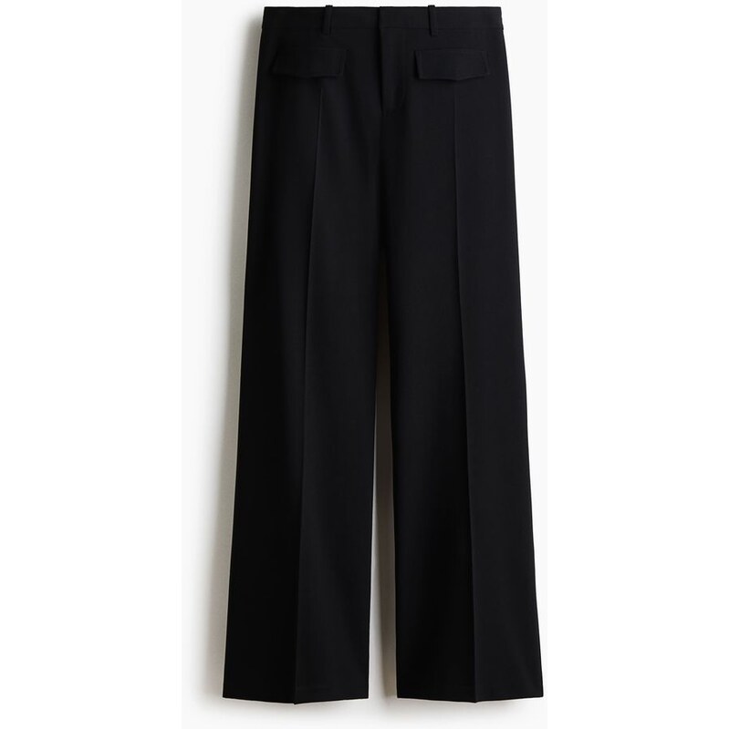 H&M - Elegantní kalhoty - Černá