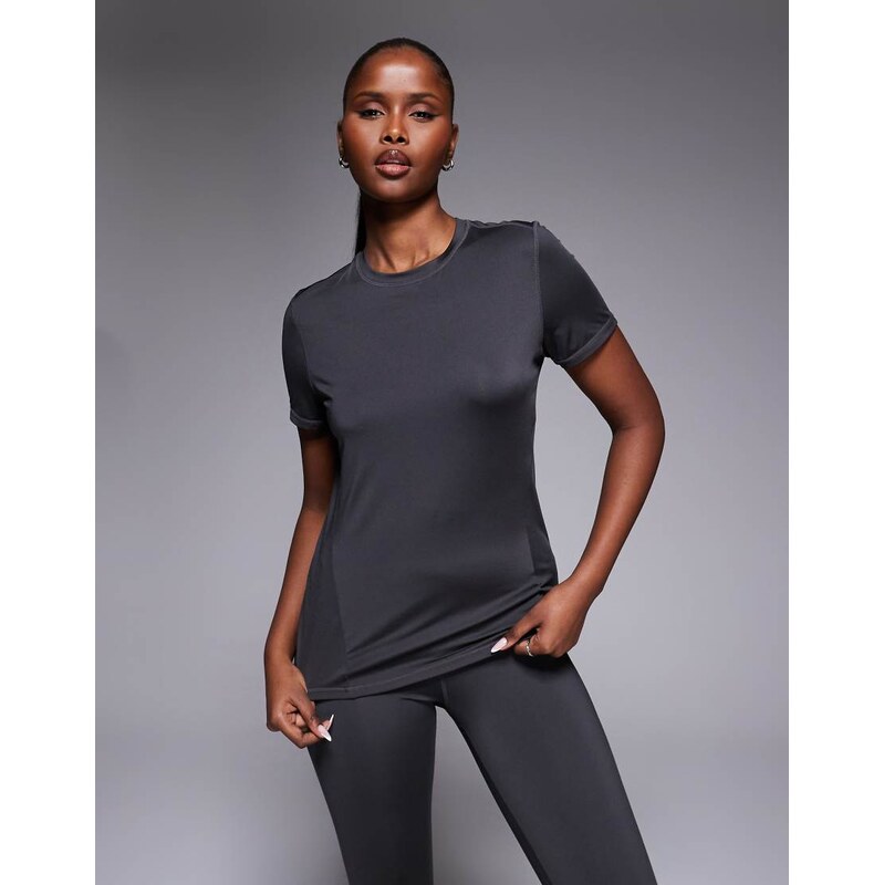 4505 Icon active quick dry performance t-shirt in smoke grey 112478206