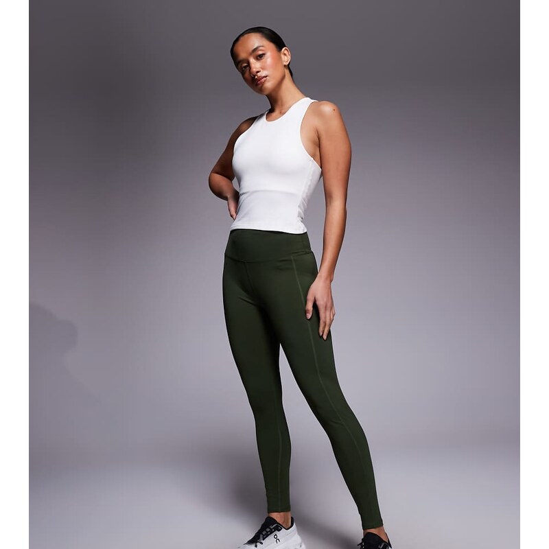 4505 Petite Icon active tie waist run legging with phone pocket in 112478202