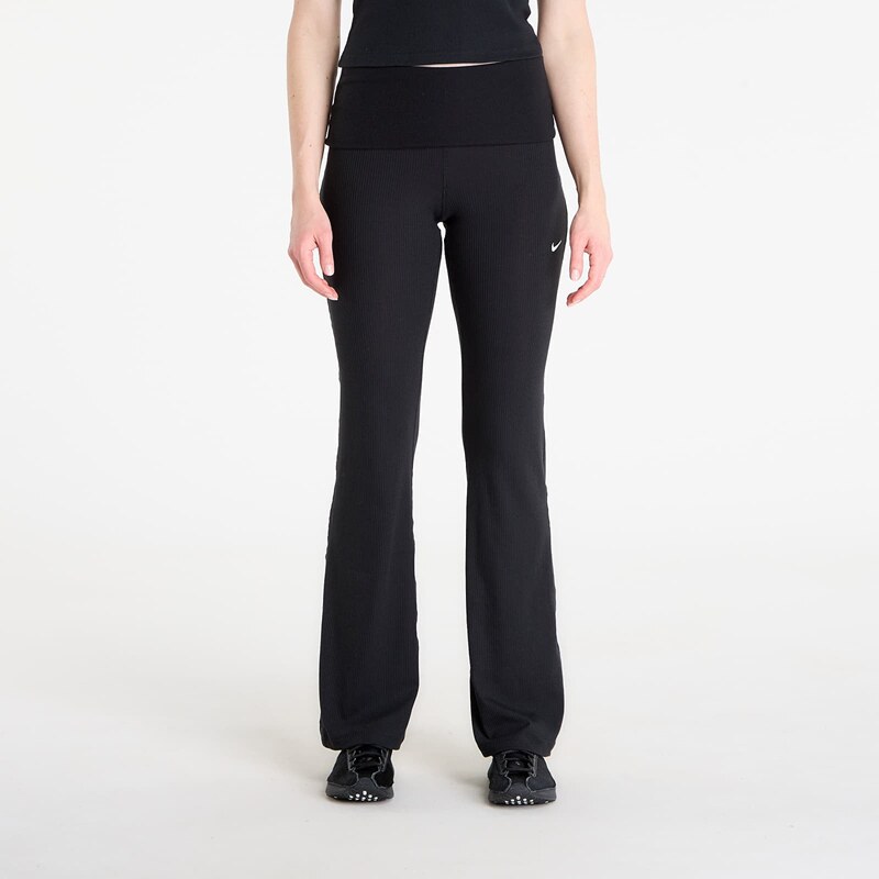 Kalhoty Nike Sportswear Chill Knit Womens Mid-Rise Tight Ribbed