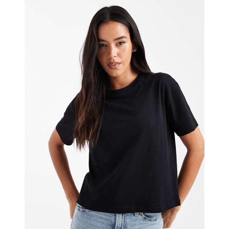 New Look boxy tee in black 112484558