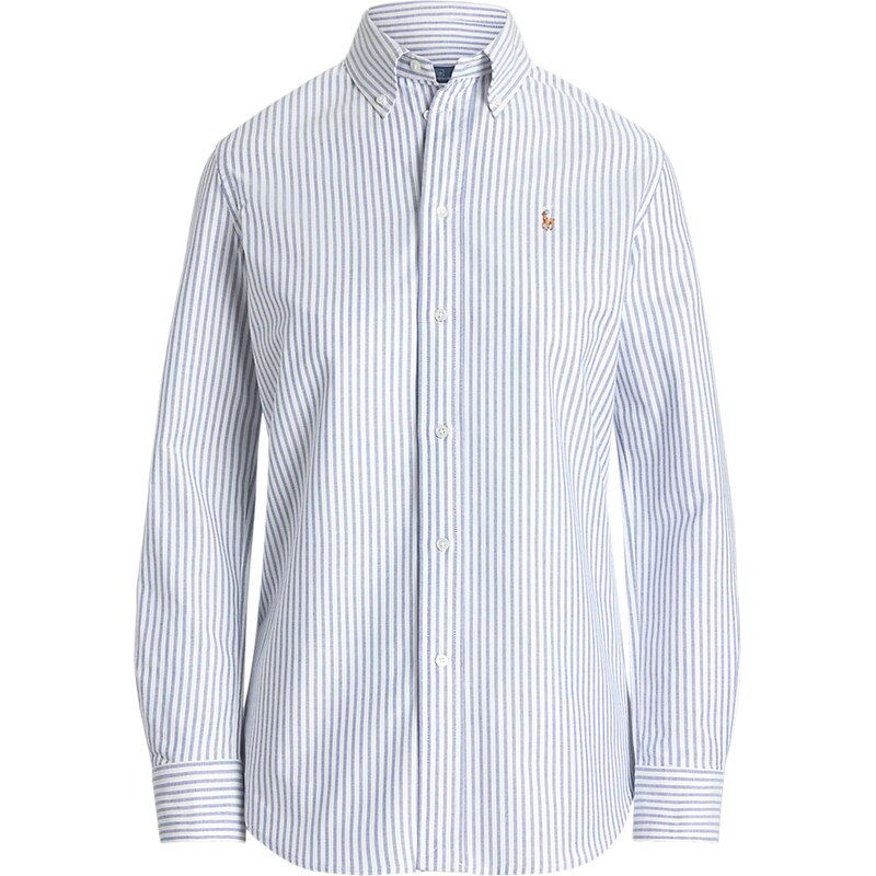 Polo Ralph Lauren Halenka světlemodrá / koňaková / bílá