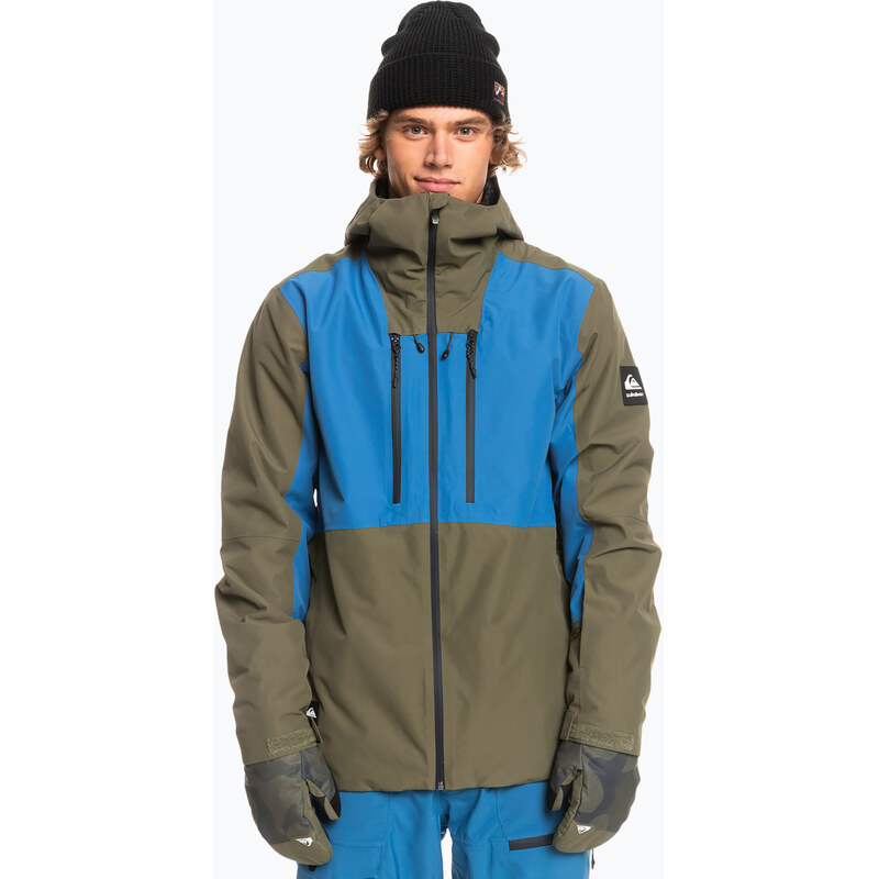 Quiksilver Muldrow pánská snowboardová bunda zelená EQYTJ03376