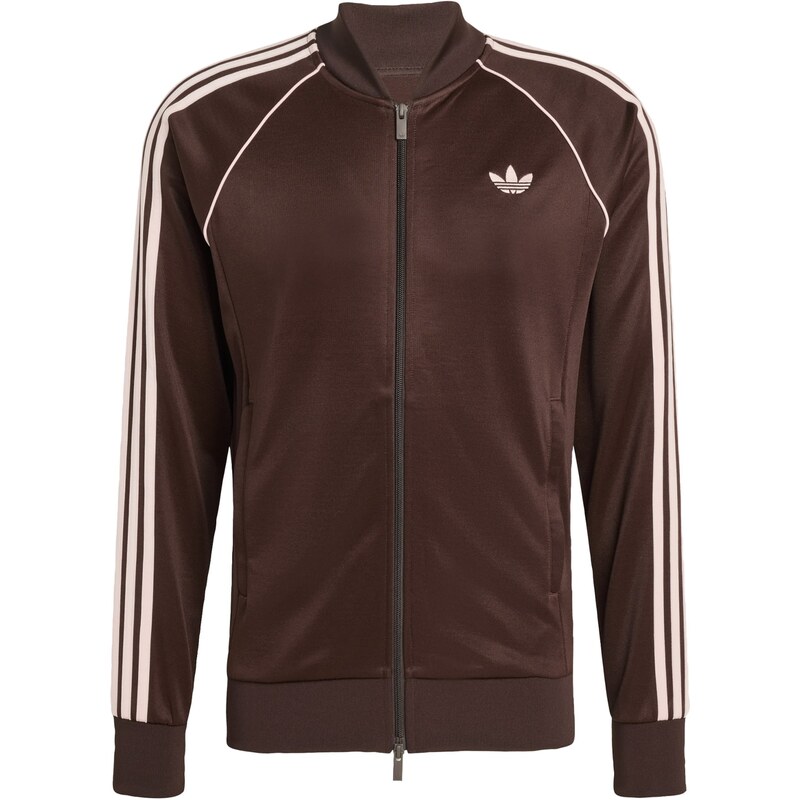ADIDAS ORIGINALS Mikina 'SST' čokoládová / růže