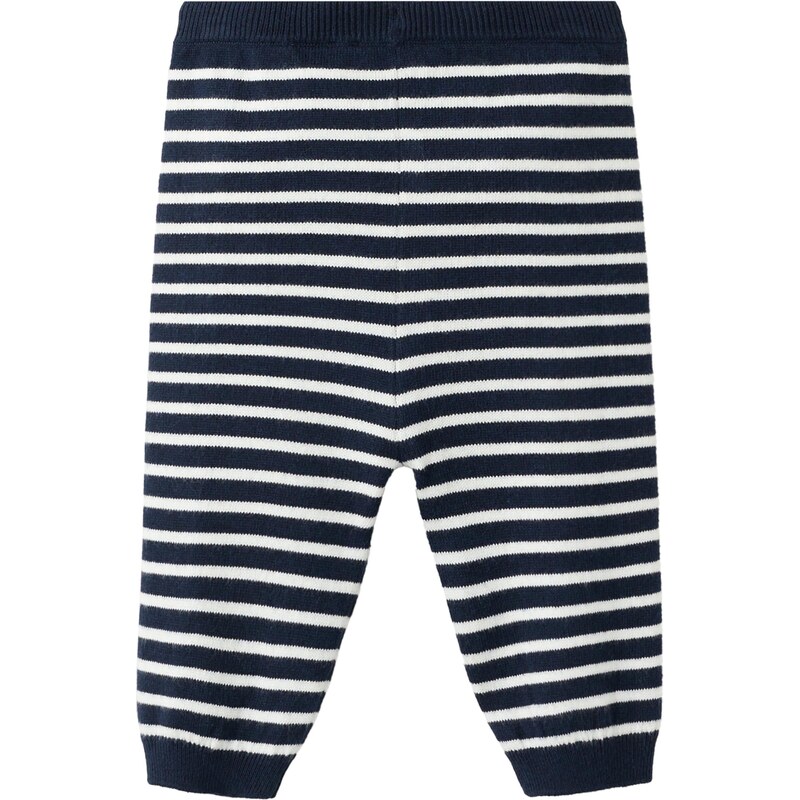 MANGO KIDS Kalhoty KAIP námořnická modř / bílá