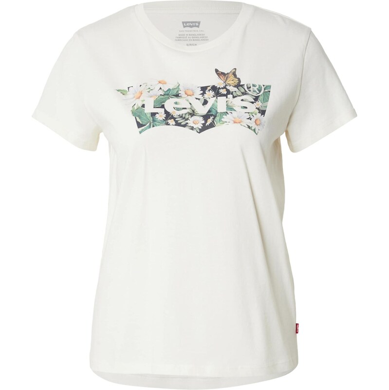 LEVIS  Tričko Perfect Tee žlutá / zelená / černá / bílá