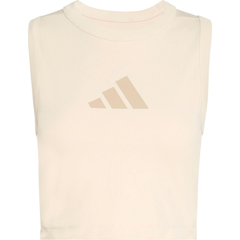 ADIDAS SPORTSWEAR Sportovní top Z.N.E. krémová / tmavě béžová