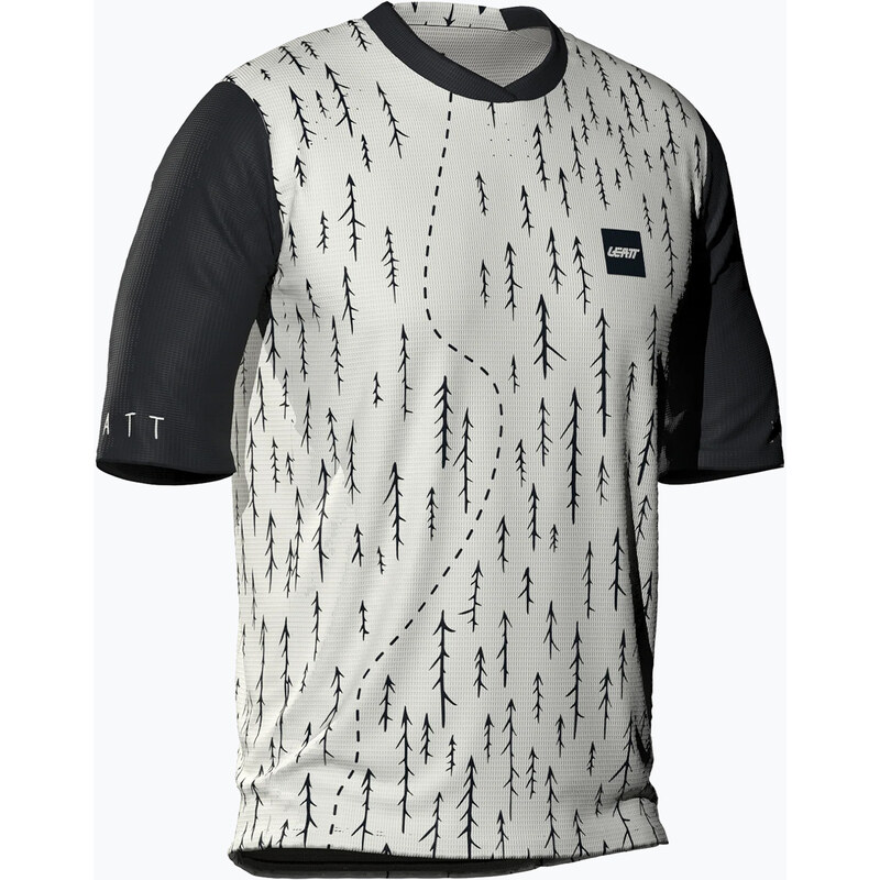 Dětský cyklistický dres Leatt MTB Gravity 4.0 Jr white trails
