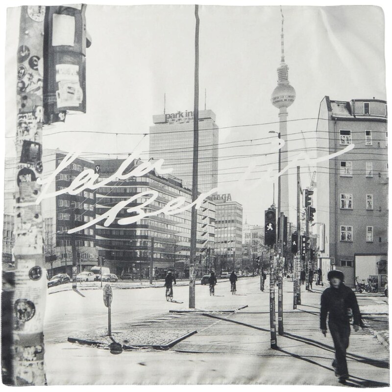 Lala Berlin Šátek Berlin šedá / světle šedá / černá / offwhite 112492108
