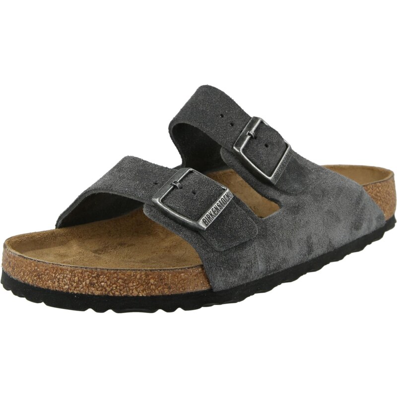 BIRKENSTOCK Sandály Arizona LEVE tmavě šedá