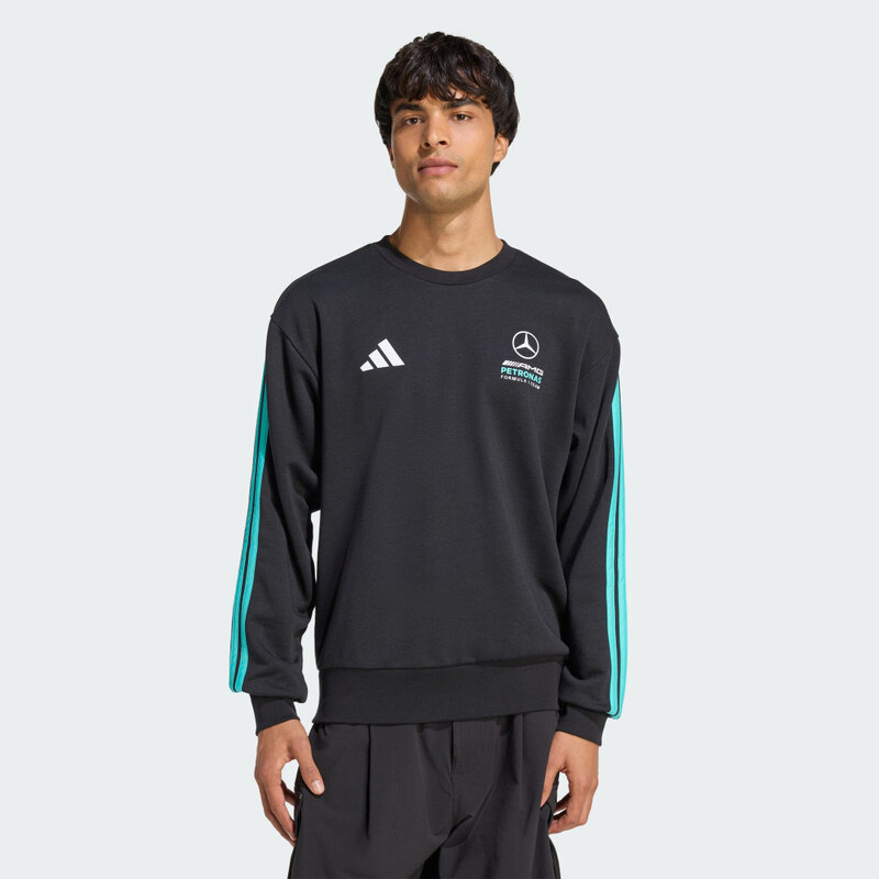 Adidas MIKINA MERCEDES - AMG PETRONAS FORMULA 1 TEAM DNA SWEAT