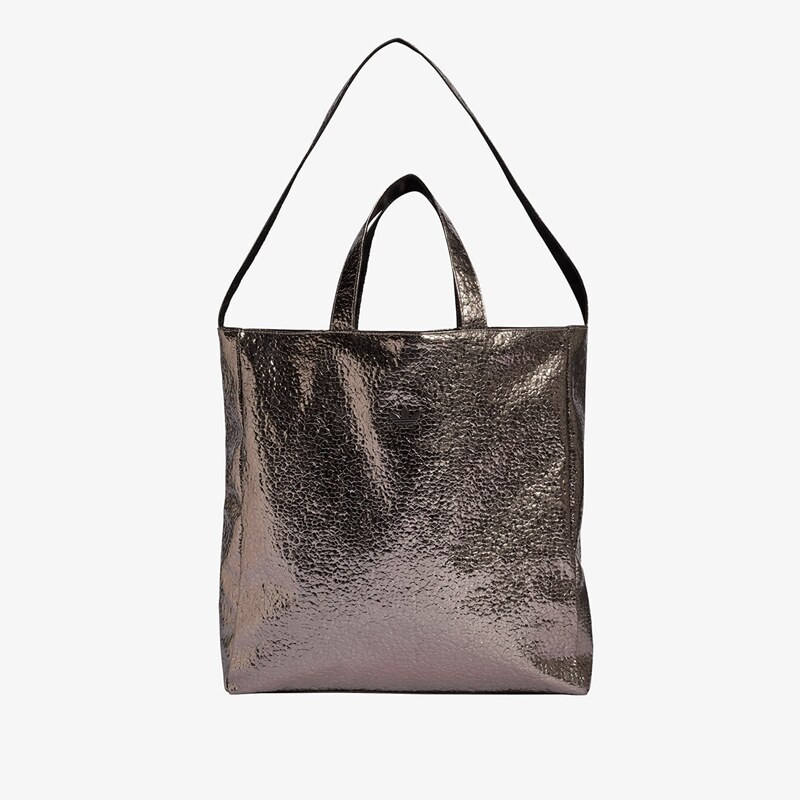 adidas Originals Taška adidas Adicolor Shopper Metal Pu Grey