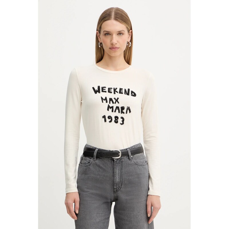 Tričko s dlouhým rukávem Weekend Max Mara RENOIR 108423443