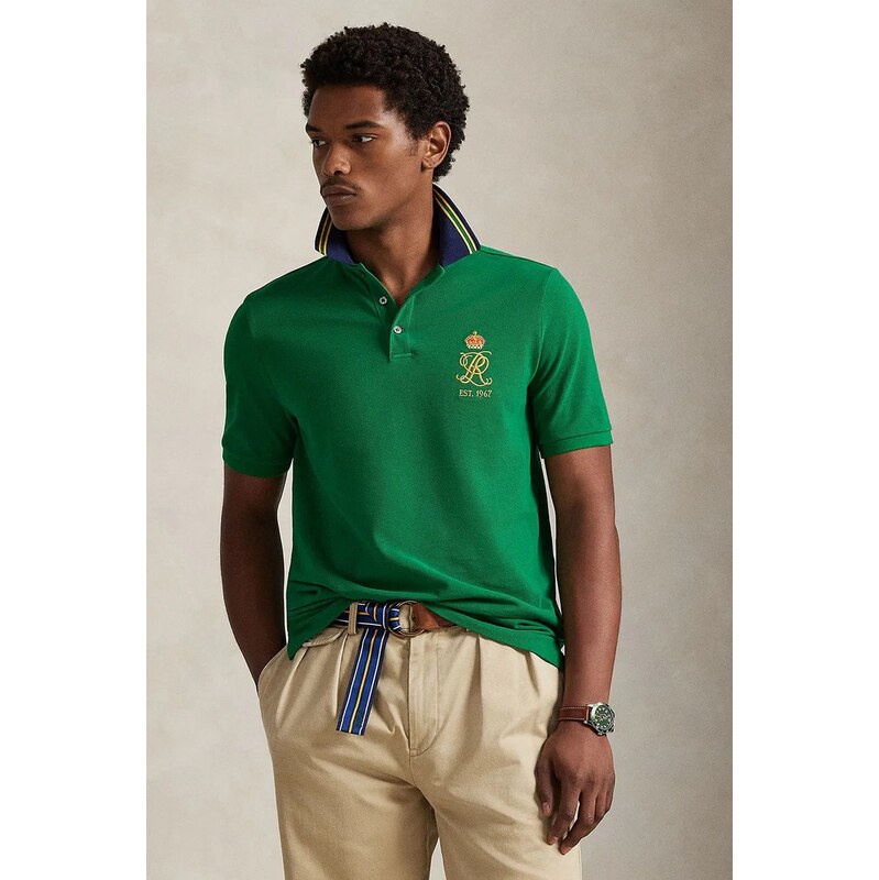 Polo Ralph Lauren Bavlněné polo tričko Polo Ralph Lauren