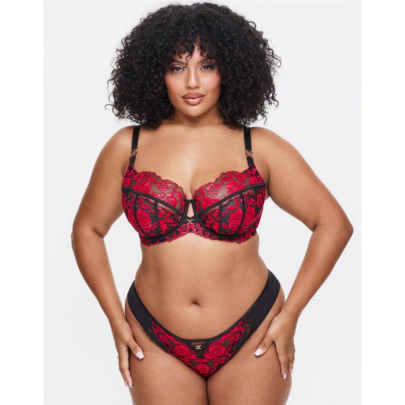 Ann Summers Fuller Bust Endless Attraction non padded plunge bra in 112522089