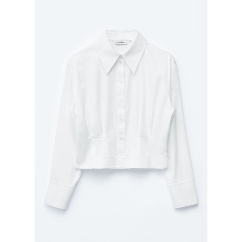 H&M - Košiles úzkými rukávy - bílá 112521640
