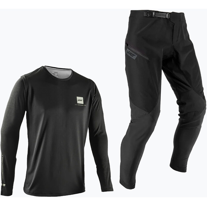 Pánská cyklistická sada Leatt Ride Kit MTB 1.0 ghost black