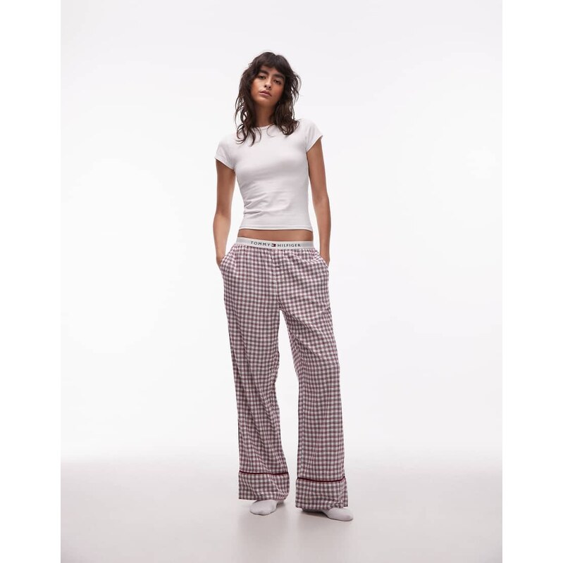 Tommy Hilfiger pyjama bottoms in red gingham 112525156